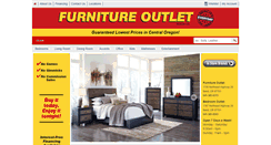 Desktop Screenshot of furnitureoutletbend.com